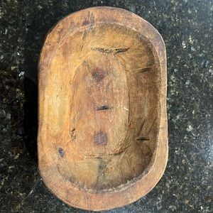Small dough bowl. Used for candle.
